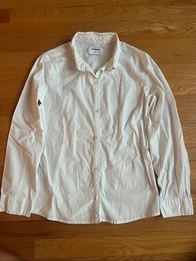 Old Navy White Button-Down Shirt - Kids